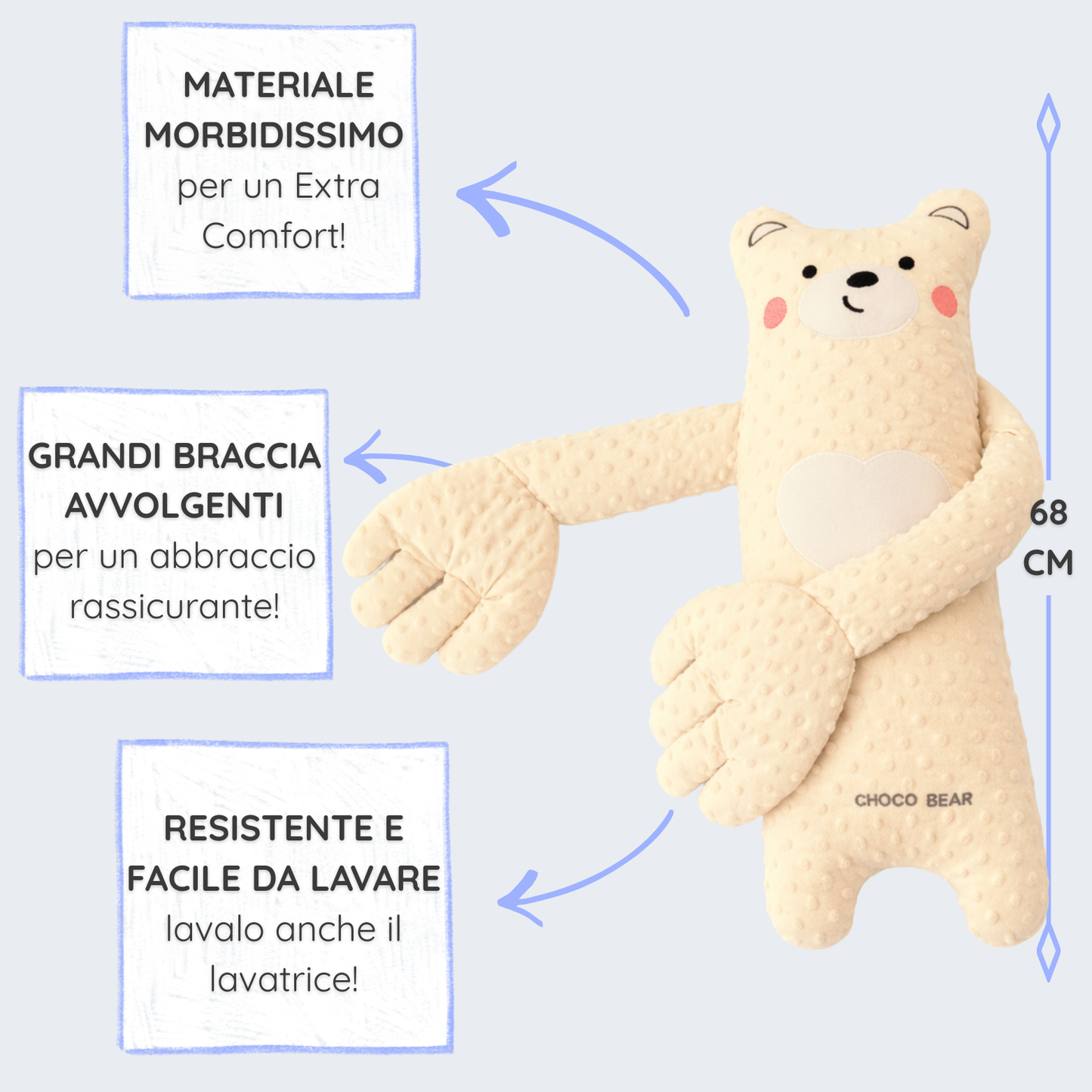 DRIMY™ - PUPAZZO AVVOLGENTE